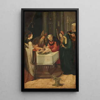 Pseudo Jan Wellens de Cock - Circumcision of Christ Left Wing of an Altarpiece.webp