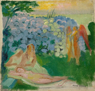 Psyché aux hortensias esquisse - Maurice Denis