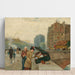 Reproductie van het schilderij Quai Saint Michel - Childe Hassam