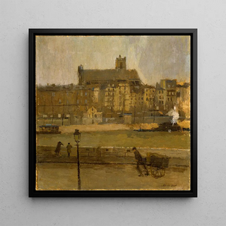 Quai de la Seine, Église St Gervais - Frank Edwin Scott