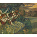 Reproductie van het schilderij Vier dansers - Edgar Degas