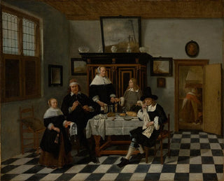 Quirijn Van Brekelenkam - Family Group in an Interior.webp