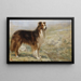 Pendant que le chien se repose, le berger peut dormir - R. S. Moseley — ingelijst kunstwerk aan de muur
