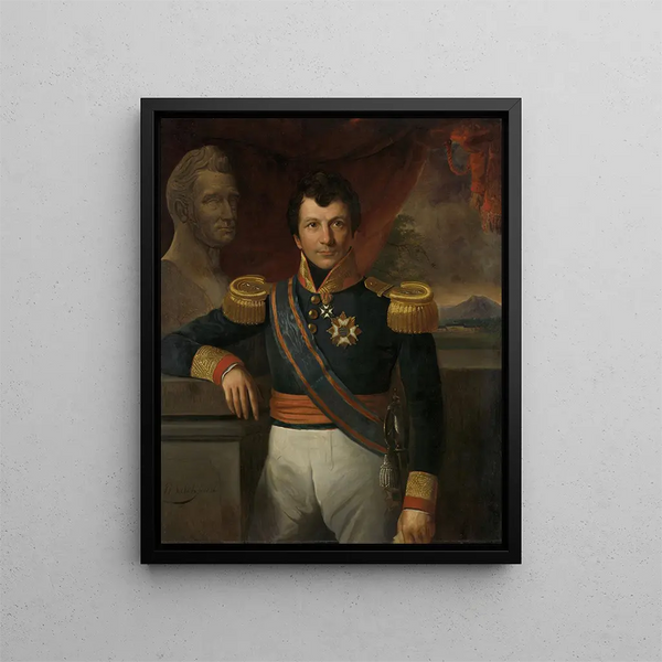 Raden Saleh - Portrait of Johannes Graaf van den Bosch GovernorGeneral of the Dutch East Indies.webp