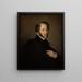 Portrait of Antoni Wentzel - Rafał Hadziewicz — framed artwork on a wall