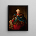 Portrait Painting of Widzi - Rafał Hadziewicz — framed artwork on a wall