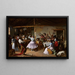 Dans in een landelijk herberg - Rafael Benjumea — ingelijst kunstwerk aan de muur
