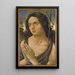 Saint John the Baptist Painting - Raffaellino del Garbo — framed artwork on a wall
