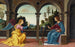L'Annunciatie - Raffaellino del Garbo — weergave van het kunstwerk