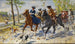 La sortie à cheval - Raffaello Sorbi — weergave van het kunstwerk
