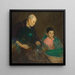Raffinage de l'huile - Charles Webster Hawthorne — ingelijst kunstwerk aan de muur