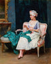 Aline - Raimundo de Madrazo y Garreta — weergave van het kunstwerk