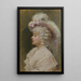 Une dame élégante - Raimundo de Madrazo y Garreta — ingelijst kunstwerk aan de muur