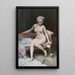 Na het bad, naakt van een vrouw - Raimundo de Madrazo y Garreta — ingelijst kunstwerk aan de muur