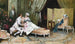 Flirt - Raimundo de Madrazo y Garreta — weergave van het kunstwerk