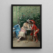 Mascarade - Raimundo de Madrazo y Garreta — ingelijst kunstwerk aan de muur