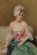Portret van Aline Mason - Raimundo de Madrazo y Garreta — weergave van het kunstwerk