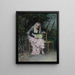 Het Afspraakje - Raimundo de Madrazo y Garreta — ingelijst kunstwerk aan de muur