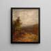 Boven de Wolken - Ralph Albert Blakelock — ingelijst kunstwerk aan de muur