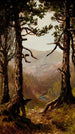 Landschap van de Adirondacks - Ralph Albert Blakelock — weergave van het kunstwerk