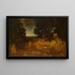 Dans van de geesten: Het Levensvisioen - Ralph Albert Blakelock — ingelijst kunstwerk aan de muur