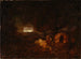 De bouwers van kano's - Ralph Albert Blakelock — weergave van het kunstwerk