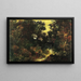 Ruisseau forestier - Ralph Albert Blakelock — ingelijst kunstwerk aan de muur