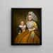 Molly Marsh Seymour Mme Moses Seymour en haar zoon Epaphroditus - Ralph Earl — ingelijst kunstwerk aan de muur