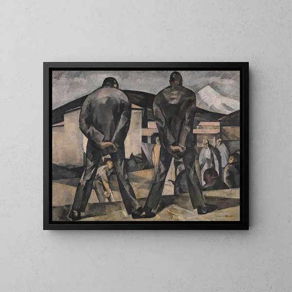 Bowlers - Ramah — ingelijst kunstwerk aan de muur