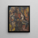 The Hunter - Ramah — framed artwork on a wall