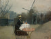 Plein air - Ramon Casas — weergave van het kunstwerk