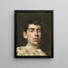 Self-portrait - Ramon Casas — framed artwork on a wall