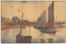 Verdriet op zee - Raoul André Ulmann — weergave van het kunstwerk