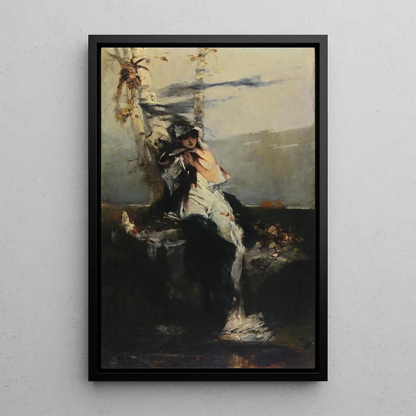 Raphael von Ambros - Die Erwartung.webp