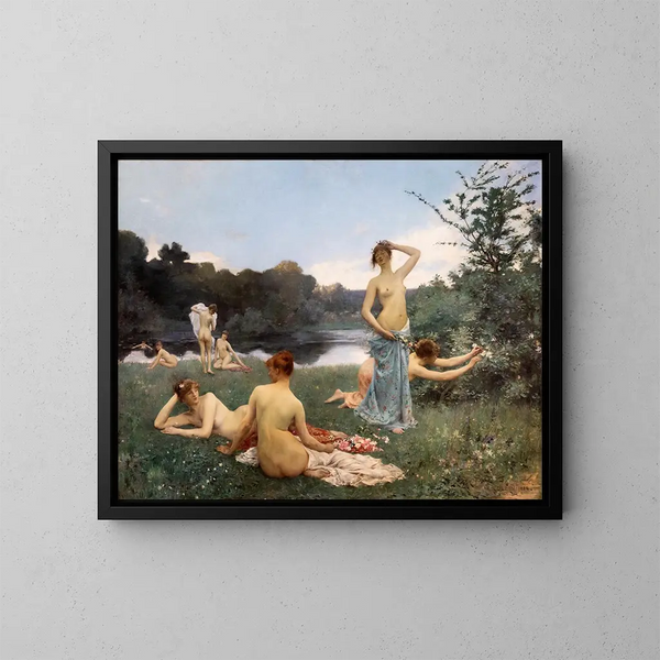 Zomer - Raphaël Collin — ingelijst kunstwerk aan de muur