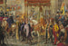Werkvoorbereiding voor de processie van de kroning van Christian IV in 1596 - Rasmus Christiansen — weergave van het kunstwerk