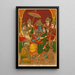 Uttara Rama Charitra Painting L'Assemblée de Rama - Raja Ravi Varma — framed artwork on a wall