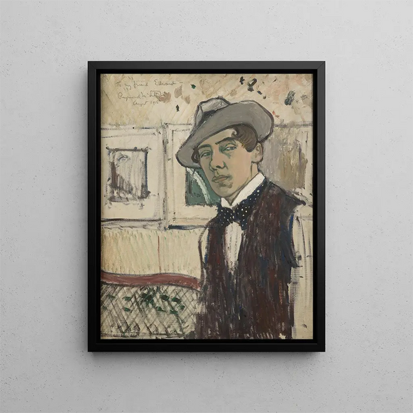 Raymond McIntyre - Self portrait.webp