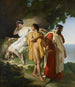 Télémaque et Eucharis - Raymond Monvoisin — weergave van het kunstwerk