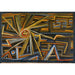 Reproductie van het schilderij Straling en rotatie - Paul Klee