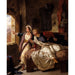 Reproduction of the painting Rebecca and Ivanhoe the Wounded - Eugène Delacroix