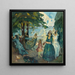 Regatta - Leo Putz — ingelijst kunstwerk aan de muur