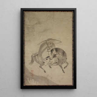 Reietsu - Su Dongpo Riding a Donkey.webp