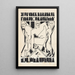 Project van ex libris voor DH Plantenga - Kunstdruk Reijer Stolk — ingelijst kunstwerk aan de muur