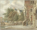 Uitzicht op een stads kanaal - Reinier Vinkeles — weergave van het kunstwerk