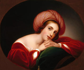 Geïdealiseerde portret - Rembrandt Peale — weergave van het kunstwerk