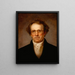 Portret van Henry Robinson - Rembrandt Peale — ingelijst kunstwerk aan de muur