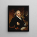 Portret van Jacob Gerard Koch - Rembrandt Peale — ingelijst kunstwerk aan de muur