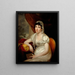 Portret van Jane Griffith Koch - Rembrandt Peale — ingelijst kunstwerk aan de muur