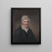 Portret van Mary Lord - Rembrandt Peale — ingelijst kunstwerk aan de muur